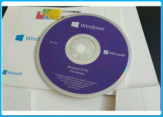 جديد يختم مايكروسوفت ويندوز 10 برو البرامج 64 بت دي في دي مع OEM مفتاح X الإنجليزية